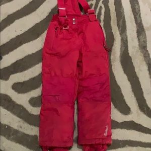 Weatherproof 32 pink snow pants size 7/8